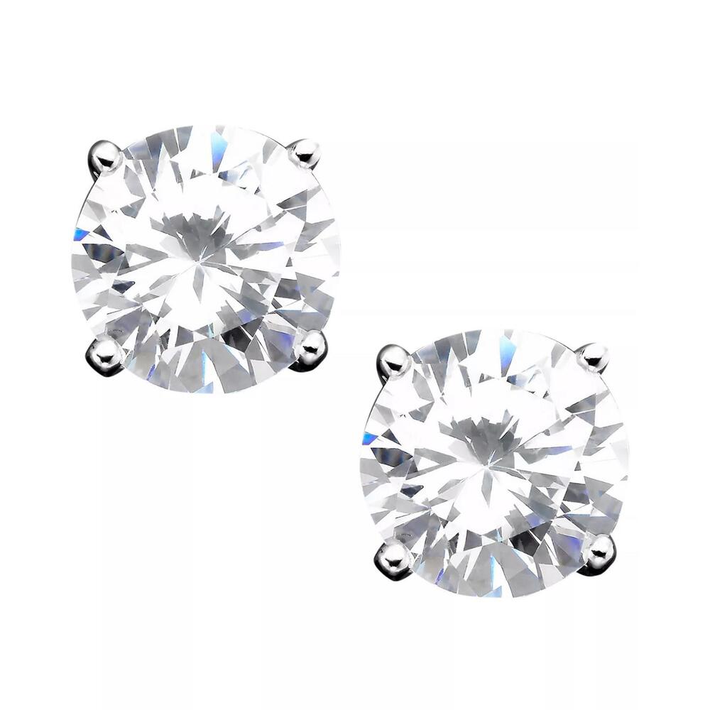 Giani Bernini Cubic Zirconia Stud Earrings – Sterling Silver - Picture 1 of 3